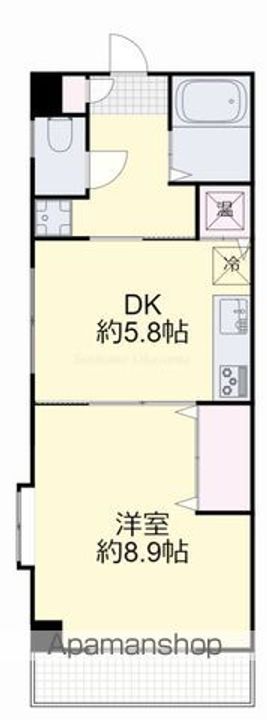 サンヨービル301の間取り