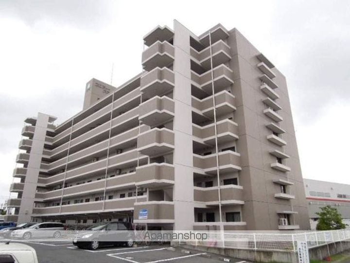 岡山県岡山市南区新福1丁目の賃貸マンションの外観