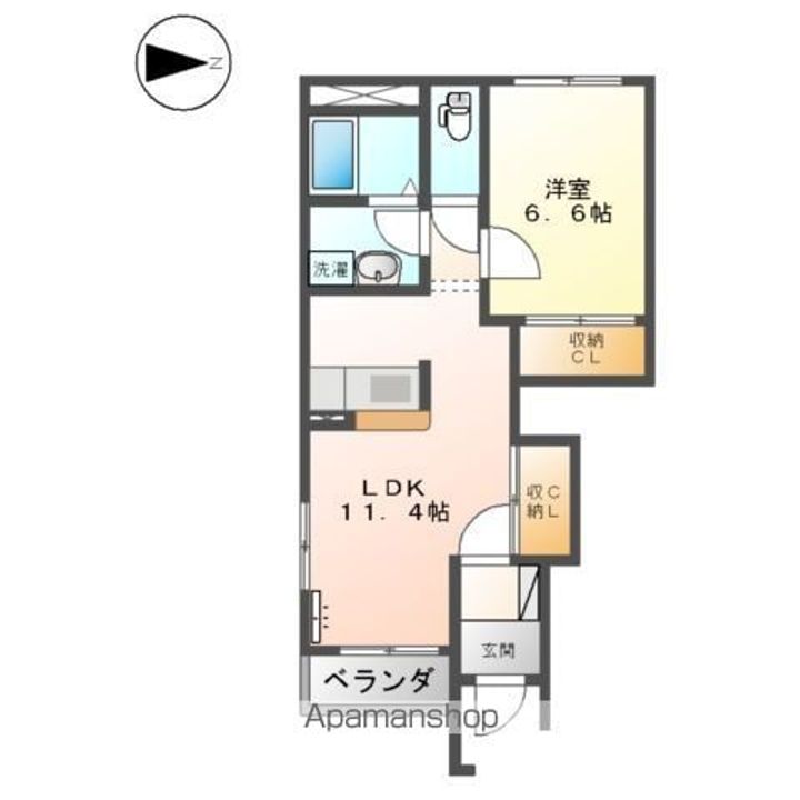 ベルメゾンの間取り