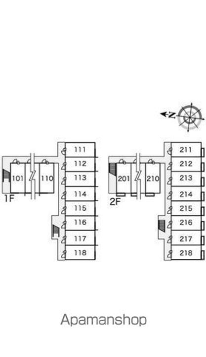 レオパレスマリンコート鹿嶋の内装