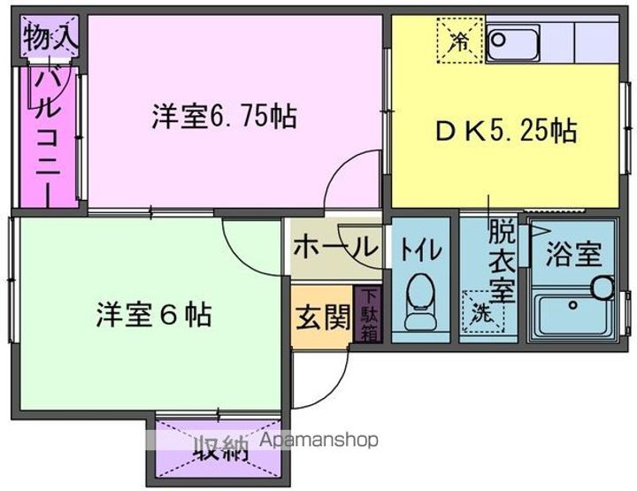 プレステージⅡの間取り