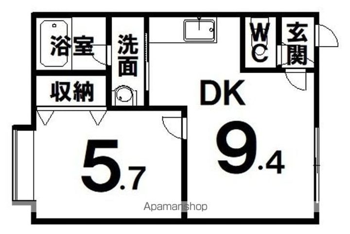 KUROSU.20の間取り