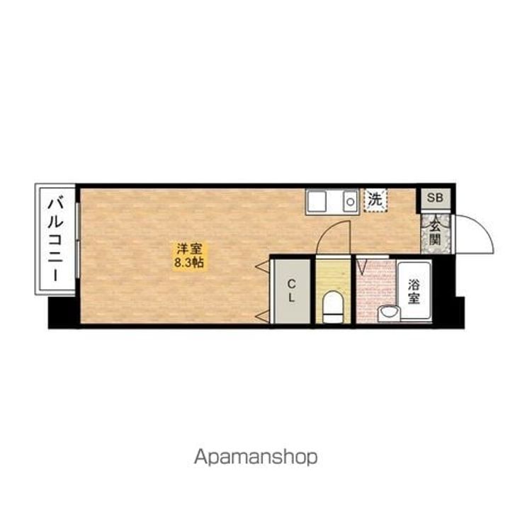 セリエ平尾503の間取り