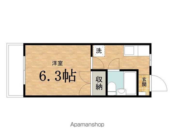 カーサ四谷の間取り