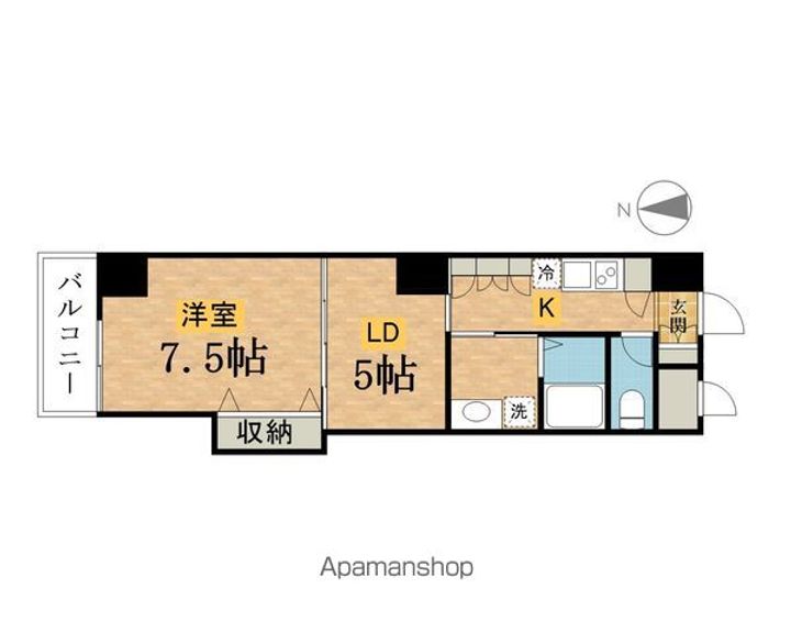 (仮)三崎町プロジェクト602の間取り