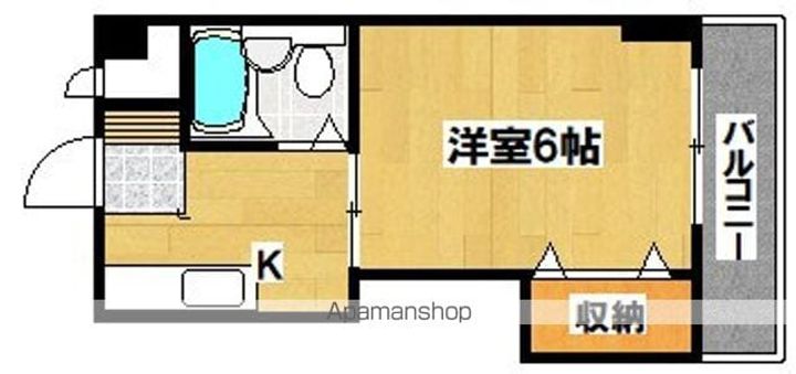 ドリームコート住吉大社601の間取り