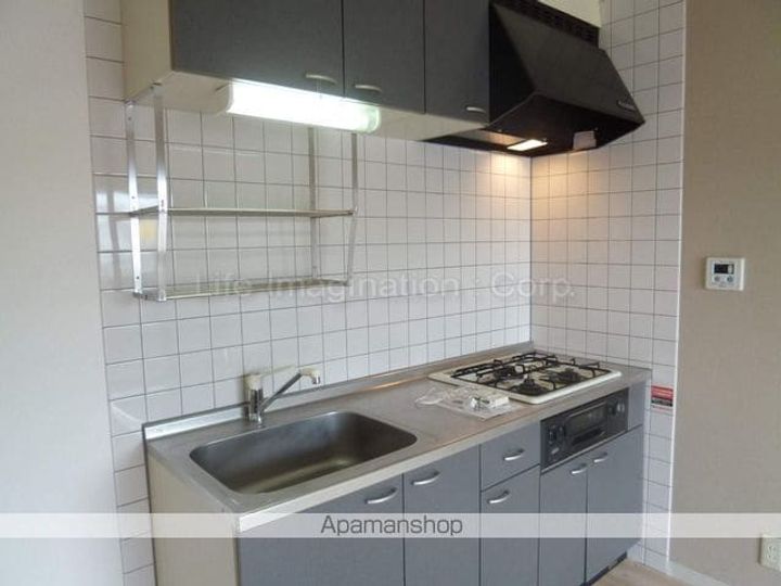 滋賀県近江八幡市鷹飼町北4丁目の賃貸マンションのキッチン