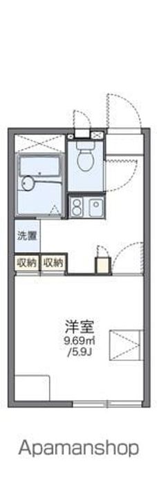 レオパレスウィルの間取り