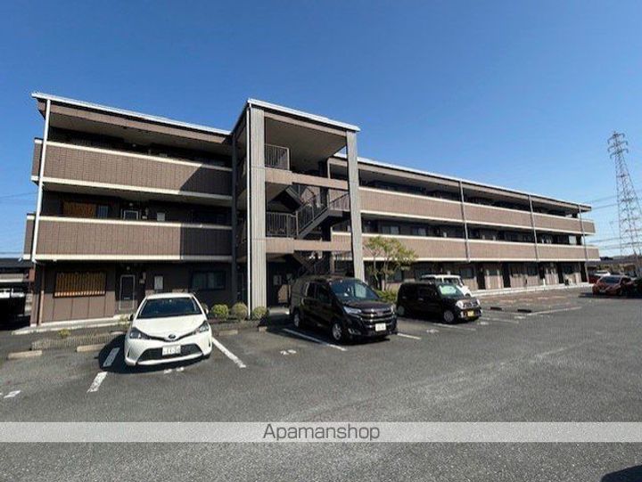 滋賀県大津市大江7丁目の賃貸マンションの外観