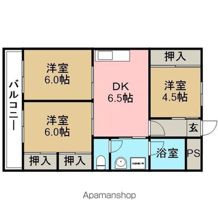 山本ビルの間取り