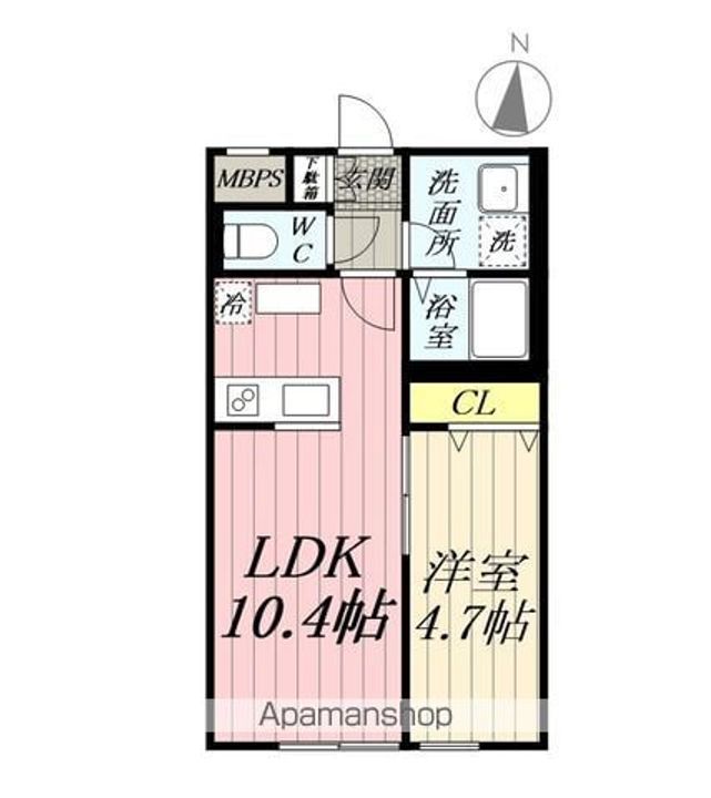 リーブルファイン八潮大曽根の間取り