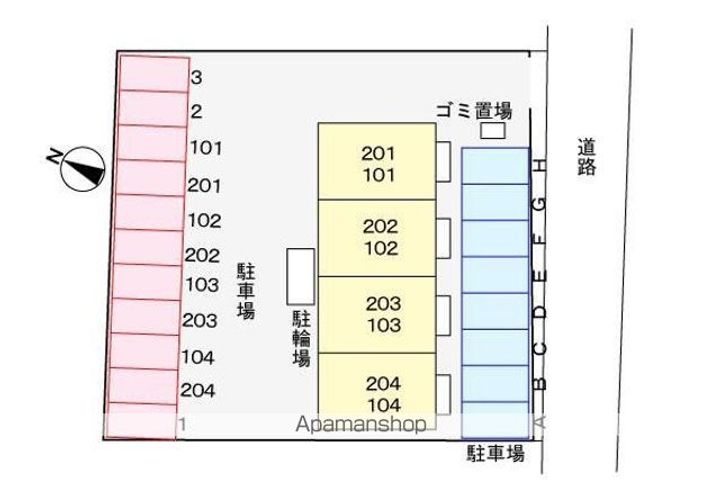 香川県高松市国分寺町新居の賃貸アパートのその他画像