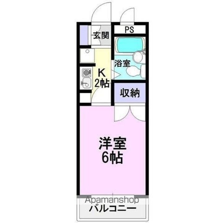 ヒルズ喜多山の間取り