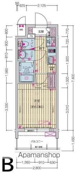 プレサンス桜山駅前アフォードの間取り