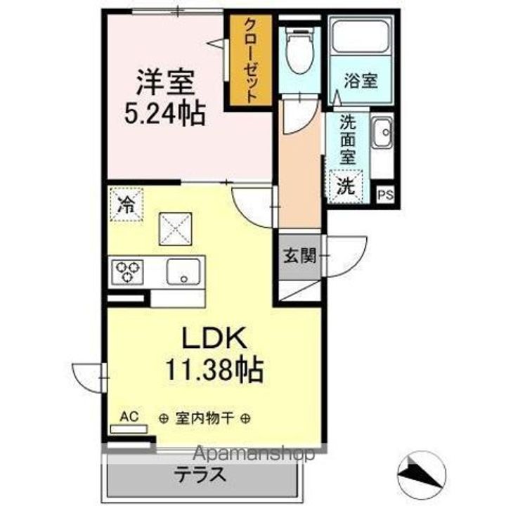 メタルフォックスの間取り