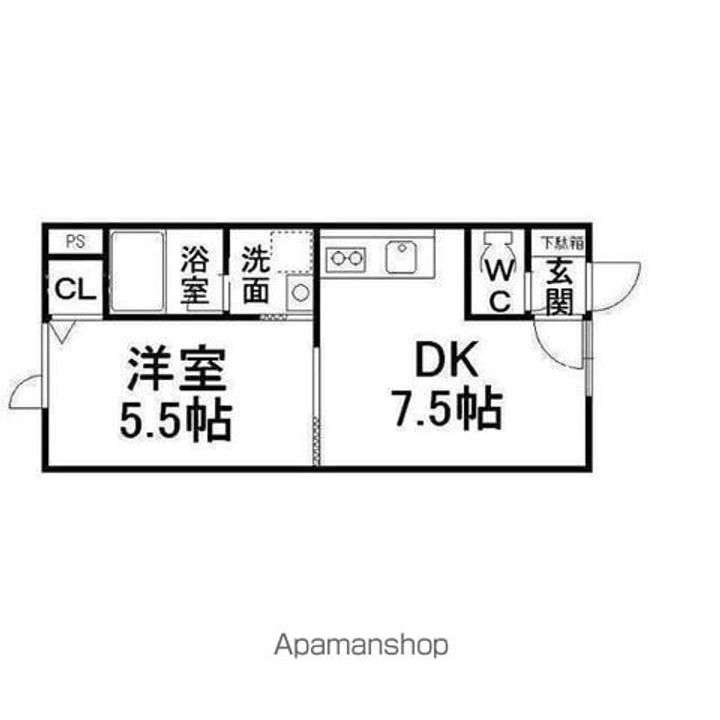 エルメス205の間取り