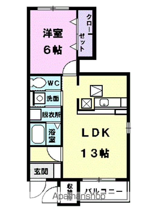 グレイスコートの間取り