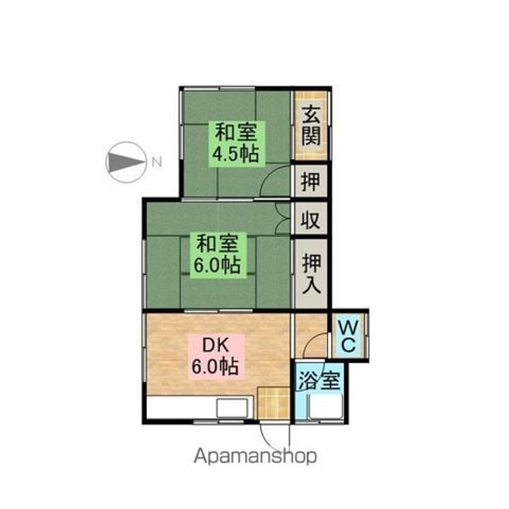 埼玉県白岡市篠津(一戸建)の賃貸物件戸建ての間取り