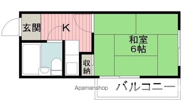 柴原ベーシックハイツの間取り