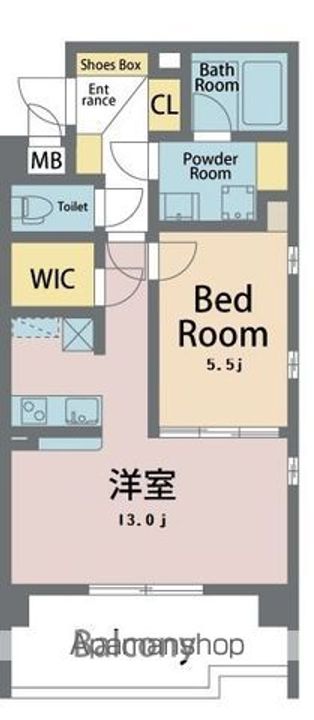 グランエグゼ徳島の間取り