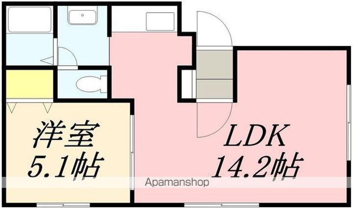 サンライズヒル202の間取り