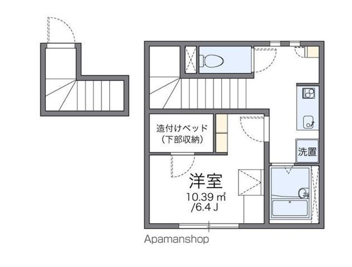 レオパレス八田の間取り