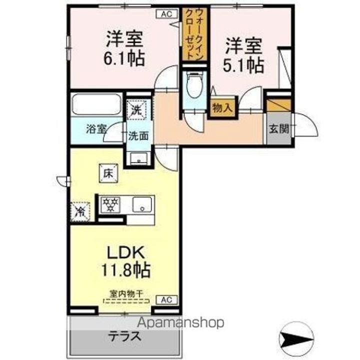 DEAR LIFEの間取り