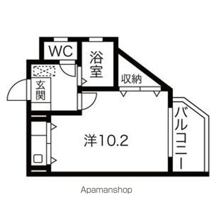 シティライフ池下401の間取り