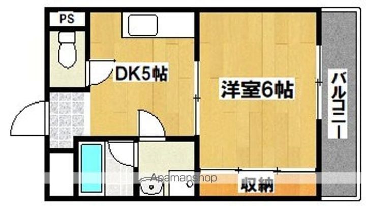 白金マンションの間取り