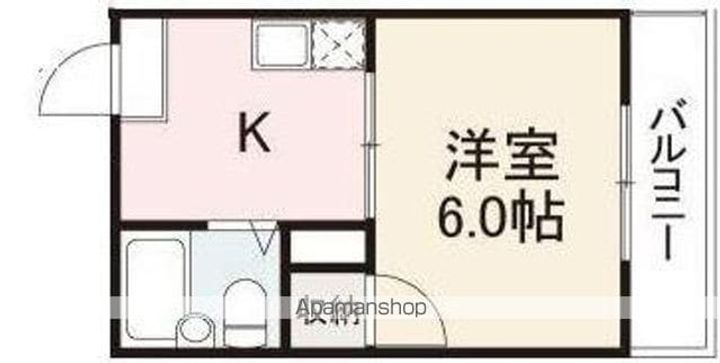 コート塩上Ⅱ404の間取り