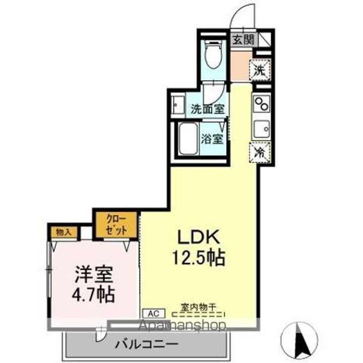 スピアナート北石堂の間取り