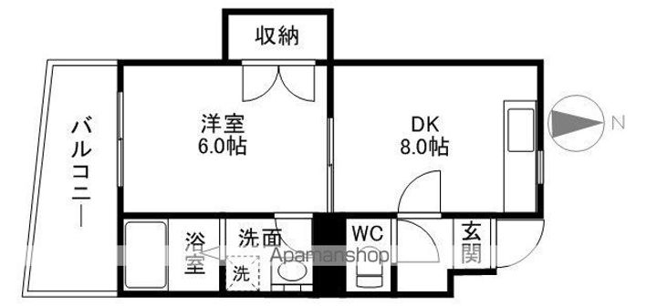 パラツォ興陽303の間取り