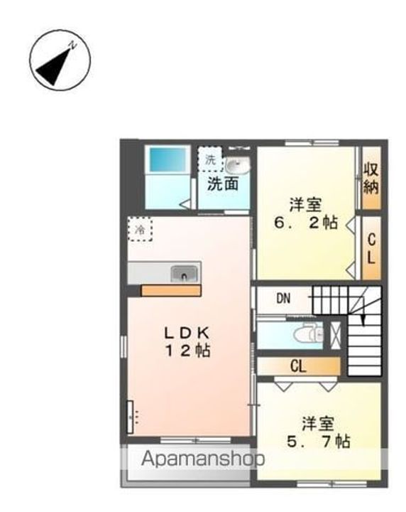 ラピスⅡの間取り