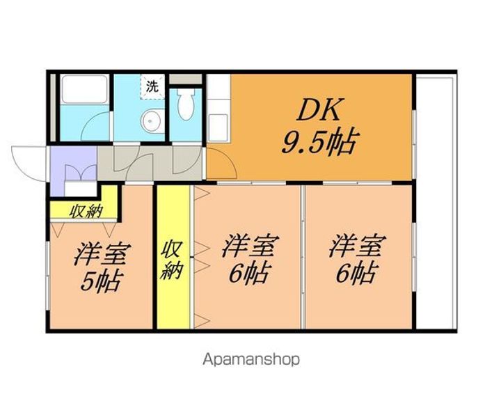 パノラミック仙丈301の間取り