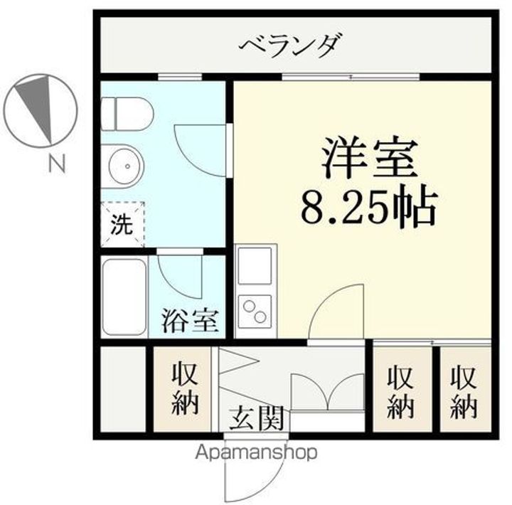ベルメゾン310の間取り