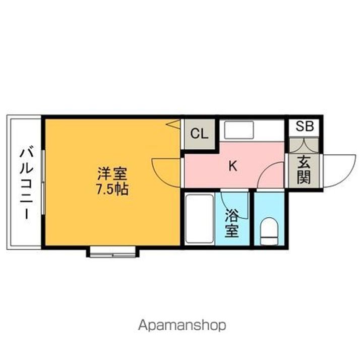 フォーラム博多駅南の間取り