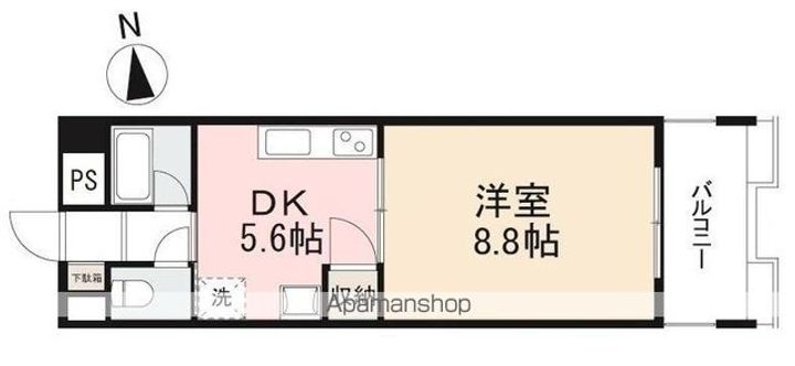 ルポーゼ・セルソ407の間取り