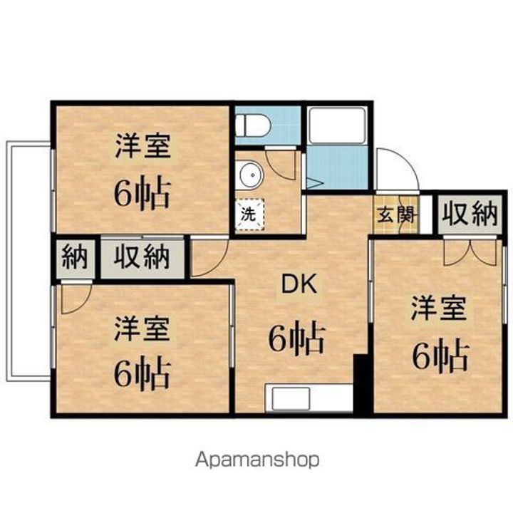 エステート峰の間取り