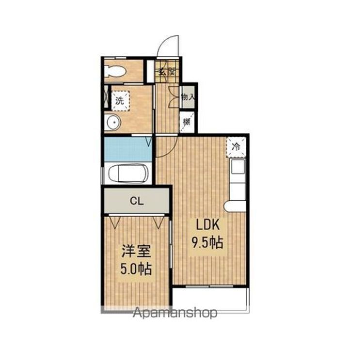 ヴァルム103の間取り