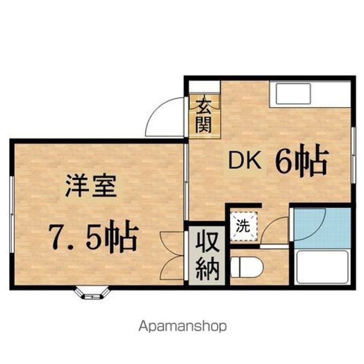 第三メゾンサエキの間取り