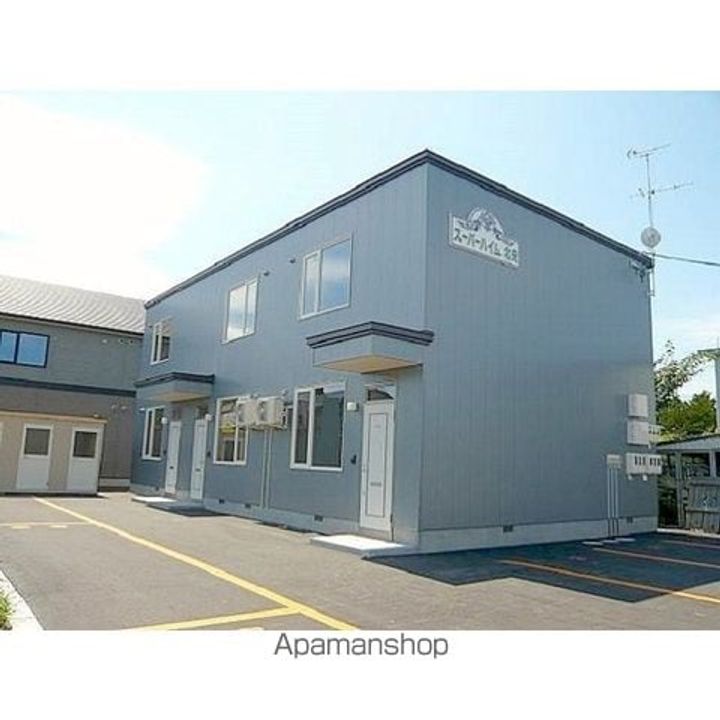 スーパーハイム北央1-1の外観