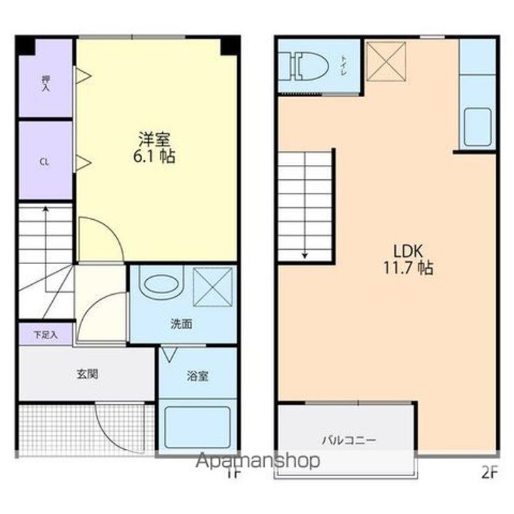ユーメゾンの間取り