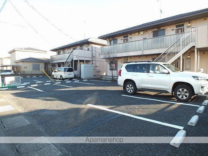 群馬県館林市花山町の賃貸アパートの外観