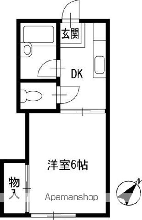 新井ハイツの間取り