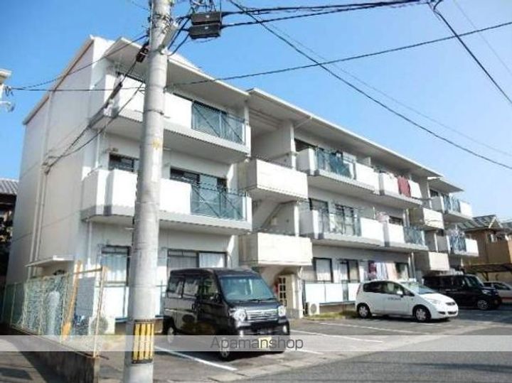 岡山県岡山市北区下中野の賃貸マンションの外観