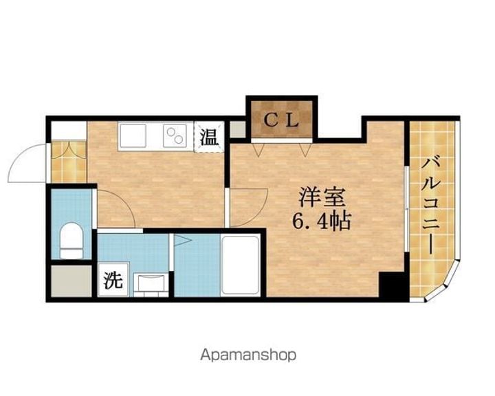 大阪府大阪市都島区都島中通3丁目の賃貸マンション402の間取り