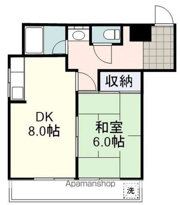 グリーンプラザ春日105の間取り