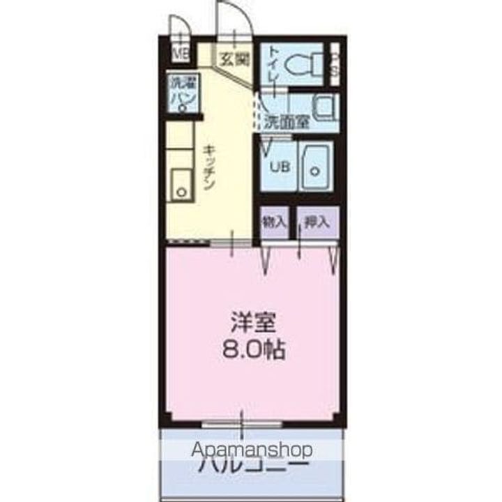 リバーフィールド山口102の間取り