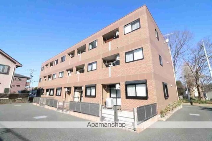 東京都あきる野市野辺の賃貸マンションの外観