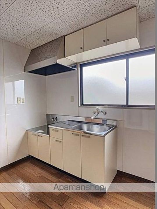岡山県岡山市北区下中野の賃貸マンションのキッチン